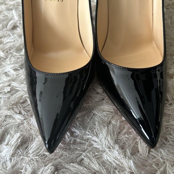 Christian Louboutin Patent Pointed toe Pumps - Picture 3 of 14